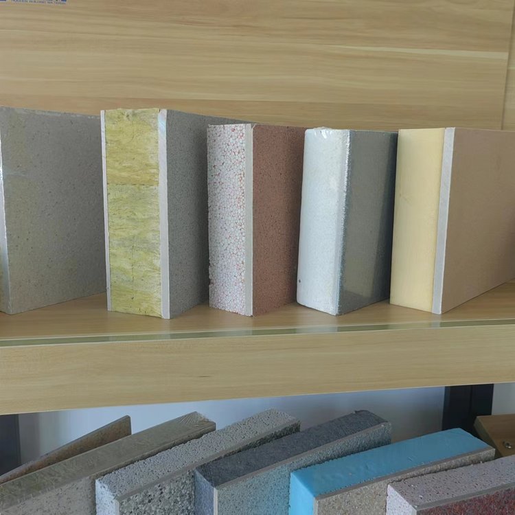 真石漆水包水水包砂保溫裝飾一體板 飾面層保溫層可選 施工便捷 - 愛